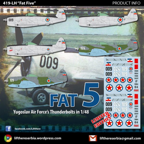 LIFT HERE!  “Fat Five”, YAF Thunderbolts in 1/48