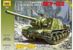 ZVEZDA 1/35 ISU-122 Soviet self-propelled gun