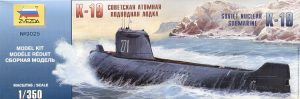 ZVEZDA 1/350 K-19 Soviet Nuclear Submarine