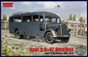 RODEN 1/72 Opel 3.6-47 Omnibus