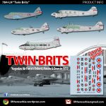 LIFT HERE! “Twin Brits”, YAF Oxford, Anson & Dove in 1/72
