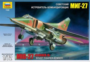 ZVEZDA 1/72 MIG-27 Soviet Fighter Bomber Flogger D