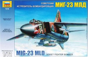 ZVEZDA 1/72 MiG-23ML/MLD Soviet fighter-bomber