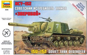 ZVEZDA 1/72 Soviet Tank Destroyer ISU-152
