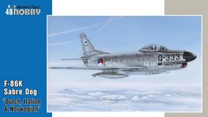 SPECIAL HOBBY 1/48 F-86K Sabre Dog "Dutch, Italian & Norwegian"