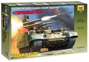 ZVEZDA 1/35 RUSSIAN Fire Support Combat Vehicle "Terminator"