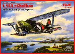 ICM 1/72 Polikarpov I-153 `Chaika`