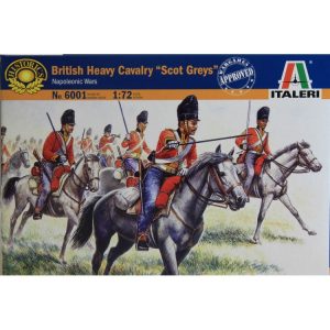 ITALERI 1/72 Napoleonic British Heavy Cavalry "Scot Greys"