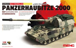 MENG MODEL 1/35 Modern German PzH2000 SPH w/ADD-ON