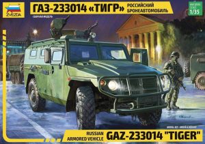 ZVEZDA 1/35 Russian Armored Vehicle GAZ-233014 "Tiger"