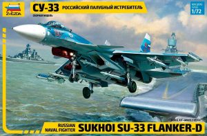 ZVEZDA 1/72 Sukhoi Su-33 Flanker-D