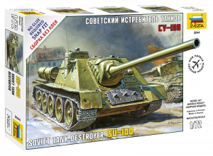 ZVEZDA 1/72 Soviet Self-Proppeled Gun Su-100