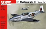 AZ MODEL 1/72 Mustang Mk.III„Dorsal fin"