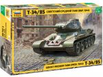ZVEZDA 1/35 T-34/85 Soviet Medium Tank (New Tool!)