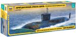 ZVEZDA 1/350 Russian Navy SSBN Yury Dolgorukiy