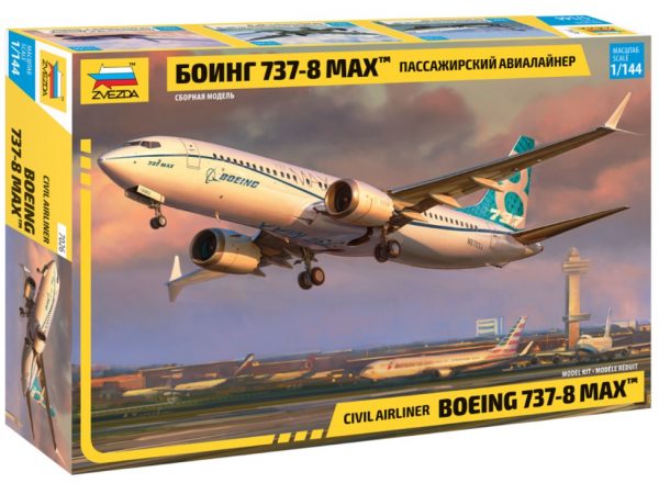 ZVEZDA 1/144 Boeing 737-8 MAX