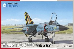 SPECIAL HOBBY 1/72 Dassault Mirage F.1C/C-200 'Armée de `l'Air'
