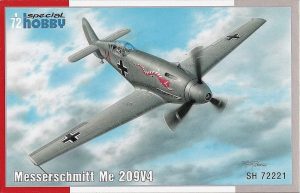 SPECIAL HOBBY 1/72 Messerschmitt Me 209V-4