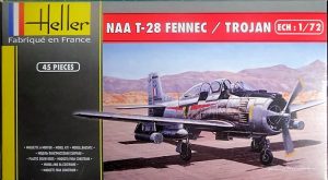 HELLER 1/72 N.A. T-28 Trojan "Fennec"