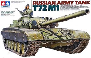 TAMIYA 1/35 Russian Army Tank T-72M1