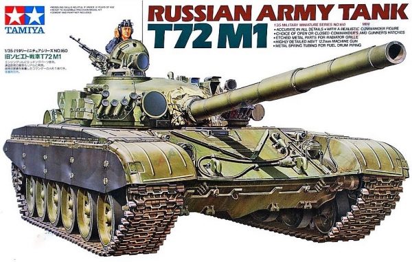 TAMIYA 1/35 Russian Army Tank T-72M1