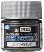 GUNZE Mr.Color Super Metallic 2 Super Stainless 2
