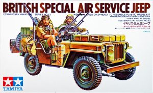 TAMIYA 1/35 British Special Air Service Jeep