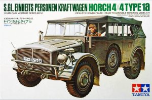 TAMIYA 1/35 s.Gl. Einheits Personen Kraftwagen Horch 4X4 Type 1a