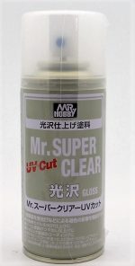 GUNZE Mr. Super Clear UV Cut Gloss Spray (170 ml)