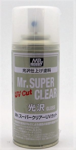 GUNZE Mr. Super Clear UV Cut Gloss Spray (170 ml)