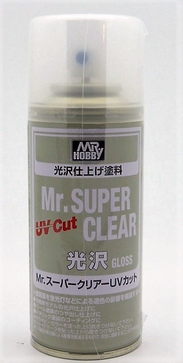GUNZE Mr. Super Clear UV Cut Gloss Spray (170 ml)