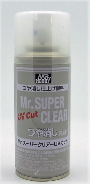GUNZE Mr. Super Clear UV Cut Flat Spray (170 ml)
