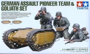 TAMIYA 1/35 German Assault Pioneer Team & Goliath Set