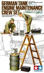 TAMIYA 1/35 German Tank Engine Maintenance Crew Set