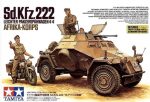 TAMIYA 1/35 Sd.Kfz.222 Leichter Panzerspähwagen 4x4 Afrika-Korps