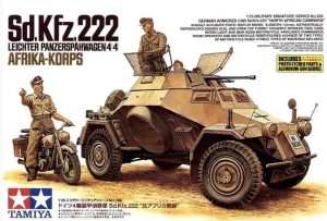 TAMIYA 1/35 Sd.Kfz.222 Leichter Panzerspähwagen 4x4 Afrika-Korps