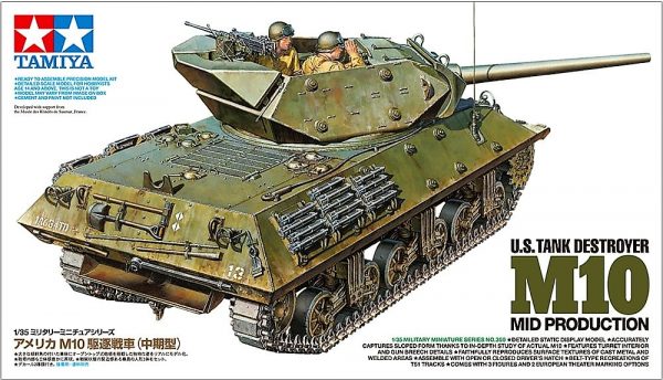 TAMIYA 1/35 U.S. Tank Destroyer M10