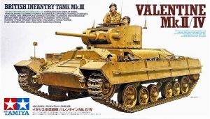 TAMIYA 1/35 Valentine Mk.II/IV British Infantry Tank Mk.III