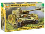 ZVEZDA 1/35 German Medium Tank Panzer IV Ausf. G