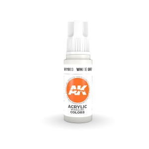 AK 3rd Gen Acrylics - White Grey