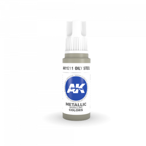 AK 3rd Gen Acrylics - Oily Steel