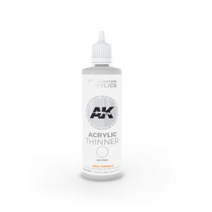 AK Acrylic-Thinner 100 ml  3rd Generation