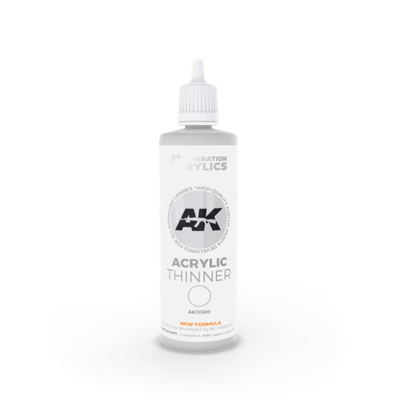 AK Acrylic-Thinner 100 ml  3rd Generation