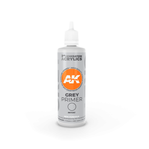 AK Grey Primer 100 ml  3rd Generation