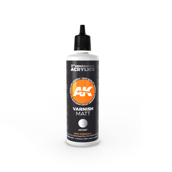 AK Matt Varnish 100 ml 3rd Generation