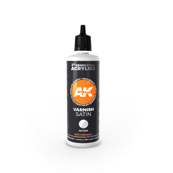 AK Satin Varnish 100 ml 3rd Generation