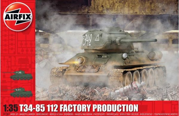 AIRFIX 1/35 T34/85, 112 Factory Production