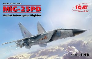 ICM 1/48 MIG-25PD Soviet Interceptor Fighter