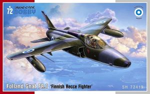 SPECIAL HOBBY 1/72 Folland Gnat FR.1 Finnish Recce Fighter