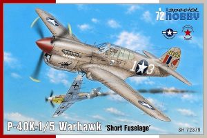 SPECIAL HOBBY 1/72 P-40K-1/5 Warhawk Short Fuselage
